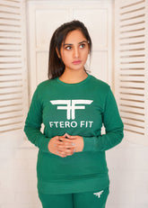 Signature Ftero Fit Green Sweatshirt